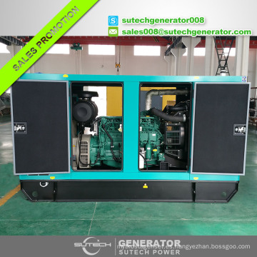 Precio del generador diesel de 200kva Precio del generador diesel de 160kw con el motor importado de Volvo Penta TAD732GE